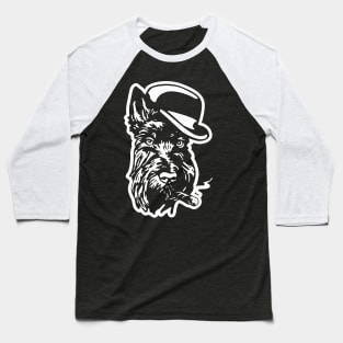 Scottish Terrier Crony Baseball T-Shirt